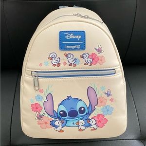 Loungefly Disney Lilo & Stitch Stitch With Ducks Mini Backpack